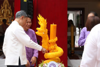 ผู้บริหารคณะศึกษาศาสตร์ มช. ร่วมพิธีหล่อเทียนและสมโภชเทียนพรรษา มหาวิทยาลัยเชียงใหม่ ประจำปี 2567
