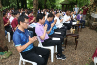 คณะศึกษาศาสตร์ มช. ถวายเทียนจำนำพรรษา เนื่องในเทศกาลเข้าพรรษาประจำปี 2567