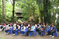 คณะศึกษาศาสตร์ มช. ถวายเทียนจำนำพรรษา เนื่องในเทศกาลเข้าพรรษาประจำปี 2567