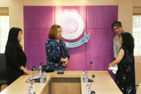 ผู้บริหารคณะศึกษาศาสตร์ มช. ให้การต้อนรับ Dr.Lan Anh Nguyen Luu จาก Institute of Intercultural Psychology and Education, Faculty of Education and Psychology, Eötvös Loránd University (ELTE) ประเทศฮังการี