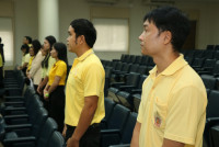 คณะศึกษาศาสตร์ มช. จัดพิธีถวายพระพรชัยมงคลพระบาทสมเด็จพระเจ้าอยู่หัว เนื่องในโอกาสพระราชพิธีมหามงคลเฉลิมพระชนมพรรษา 6 รอบ 28 กรกฎาคม 2567 และ พิธีถวายสัตย์ปฏิญาณเพื่อเป็นข้าราชการที่ดีและพลังของแผ่นดิน