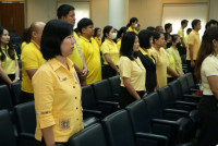 คณะศึกษาศาสตร์ มช. จัดพิธีถวายพระพรชัยมงคลพระบาทสมเด็จพระเจ้าอยู่หัว เนื่องในโอกาสพระราชพิธีมหามงคลเฉลิมพระชนมพรรษา 6 รอบ 28 กรกฎาคม 2567 และ พิธีถวายสัตย์ปฏิญาณเพื่อเป็นข้าราชการที่ดีและพลังของแผ่นดิน