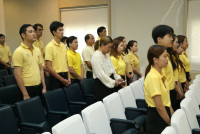 คณะศึกษาศาสตร์ มช. จัดพิธีถวายพระพรชัยมงคลพระบาทสมเด็จพระเจ้าอยู่หัว เนื่องในโอกาสพระราชพิธีมหามงคลเฉลิมพระชนมพรรษา 6 รอบ 28 กรกฎาคม 2567 และ พิธีถวายสัตย์ปฏิญาณเพื่อเป็นข้าราชการที่ดีและพลังของแผ่นดิน