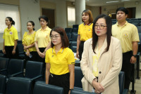 คณะศึกษาศาสตร์ มช. จัดพิธีถวายพระพรชัยมงคลพระบาทสมเด็จพระเจ้าอยู่หัว เนื่องในโอกาสพระราชพิธีมหามงคลเฉลิมพระชนมพรรษา 6 รอบ 28 กรกฎาคม 2567 และ พิธีถวายสัตย์ปฏิญาณเพื่อเป็นข้าราชการที่ดีและพลังของแผ่นดิน