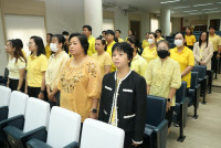 คณะศึกษาศาสตร์ มช. จัดพิธีถวายพระพรชัยมงคลพระบาทสมเด็จพระเจ้าอยู่หัว เนื่องในโอกาสพระราชพิธีมหามงคลเฉลิมพระชนมพรรษา 6 รอบ 28 กรกฎาคม 2567 และ พิธีถวายสัตย์ปฏิญาณเพื่อเป็นข้าราชการที่ดีและพลังของแผ่นดิน