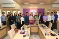 ผู้บริหารคณะศึกษาศาสตร์ แสดงความยินดีแก้ผู้บริหารและคณาจารย์ ในการประชุมคณะกรรมการบริหารประจำคณะ ครั้งที่ 7/2567