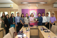 ผู้บริหารคณะศึกษาศาสตร์ แสดงความยินดีแก้ผู้บริหารและคณาจารย์ ในการประชุมคณะกรรมการบริหารประจำคณะ ครั้งที่ 7/2567