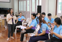 คณาจารย์และบุคลากร อบรมในหัวข้อ Discovering Positive Education