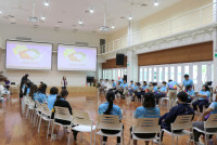 คณาจารย์และบุคลากร อบรมในหัวข้อ Discovering Positive Education