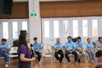 คณาจารย์และบุคลากร อบรมในหัวข้อ Discovering Positive Education