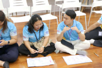 คณาจารย์และบุคลากร อบรมในหัวข้อ Discovering Positive Education