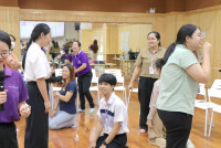 คณาจารย์และบุคลากร อบรมในหัวข้อ Discovering Positive Education