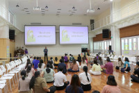 คณาจารย์และบุคลากร อบรมในหัวข้อ Discovering Positive Education