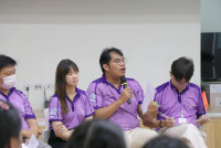 คณาจารย์และบุคลากร อบรมในหัวข้อ Discovering Positive Education