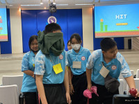 กิจรรม English Day Camp นักเรียนโรงเรียนบุญวาทย์วิทยาลัย จัดโดยหน่วยบริการวิชาการร่วมกับสาขาวิชาภาษาอังกฤษ