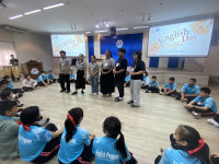 กิจรรม English Day Camp นักเรียนโรงเรียนบุญวาทย์วิทยาลัย จัดโดยหน่วยบริการวิชาการร่วมกับสาขาวิชาภาษาอังกฤษ