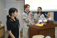 กิจรรม English Day Camp นักเรียนโรงเรียนบุญวาทย์วิทยาลัย จัดโดยหน่วยบริการวิชาการร่วมกับสาขาวิชาภาษาอังกฤษ