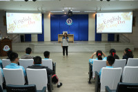 กิจรรม English Day Camp นักเรียนโรงเรียนบุญวาทย์วิทยาลัย จัดโดยหน่วยบริการวิชาการร่วมกับสาขาวิชาภาษาอังกฤษ