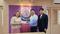 หน่วยบริหารงานวิจัยขอแสดงความยินดี และขอขอบคุณผู้ช่วยศาสตราจารย์ ดร. สุบัน พรเวียง และคณะผู้วิจัย ในโอกาสมอบเงินสมทบคณะศึกษาศาสตร์ 