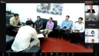 ภาควิชาหลักสูตรฯ จัดประชุมออนไลน์โครงการสร้างเครือข่ายสถาบันผลิตครู ร่วมกับคณะศึกษาศาสตร์ มหาวิทยาลัยสุพานุวง และวิทยาลัยสร้างครูหลวงพระบาง 