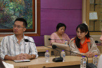 ผู้บริหารคณะศึกษาศาสตร์ มช. ให้การต้อนรับตัวแทนจาก Xi’an Jinqiao Study Abroad Service Co., Ltd. 