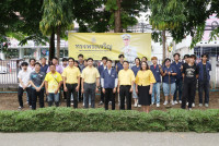 คณะศึกษาศาสตร์ มช. จัดกิจกรรมปรับปรุงภูมิทัศน์ (ปลูกหญ้า) เนื่องในโอกาสพระราชพิธีมหามงคลเฉลิมพระชนมพรรษา 6 รอบ พระบาทสมเด็จพระเจ้าอยู่หัว 28 กรกฎาคม 2567