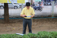 คณะศึกษาศาสตร์ มช. จัดกิจกรรมปรับปรุงภูมิทัศน์ (ปลูกหญ้า) เนื่องในโอกาสพระราชพิธีมหามงคลเฉลิมพระชนมพรรษา 6 รอบ พระบาทสมเด็จพระเจ้าอยู่หัว 28 กรกฎาคม 2567
