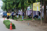 คณะศึกษาศาสตร์ มช. จัดกิจกรรมปรับปรุงภูมิทัศน์ (ปลูกหญ้า) เนื่องในโอกาสพระราชพิธีมหามงคลเฉลิมพระชนมพรรษา 6 รอบ พระบาทสมเด็จพระเจ้าอยู่หัว 28 กรกฎาคม 2567