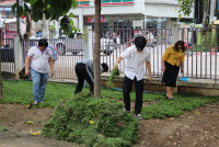คณะศึกษาศาสตร์ มช. จัดกิจกรรมปรับปรุงภูมิทัศน์ (ปลูกหญ้า) เนื่องในโอกาสพระราชพิธีมหามงคลเฉลิมพระชนมพรรษา 6 รอบ พระบาทสมเด็จพระเจ้าอยู่หัว 28 กรกฎาคม 2567