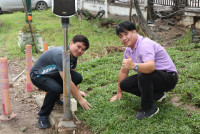 คณะศึกษาศาสตร์ มช. จัดกิจกรรมปรับปรุงภูมิทัศน์ (ปลูกหญ้า) เนื่องในโอกาสพระราชพิธีมหามงคลเฉลิมพระชนมพรรษา 6 รอบ พระบาทสมเด็จพระเจ้าอยู่หัว 28 กรกฎาคม 2567