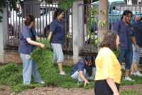คณะศึกษาศาสตร์ มช. จัดกิจกรรมปรับปรุงภูมิทัศน์ (ปลูกหญ้า) เนื่องในโอกาสพระราชพิธีมหามงคลเฉลิมพระชนมพรรษา 6 รอบ พระบาทสมเด็จพระเจ้าอยู่หัว 28 กรกฎาคม 2567
