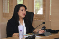 ผู้บริหารคณะศึกษาศาสตร์ มช. ให้การต้อนรับ Dr. Orsolya Tünde Endrődy-Nagy อาจารย์จาก Faculty of Education and Psychology, Eötvös Loránd University (ELTE) ประเทศฮังการี 