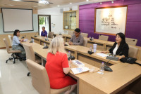 ผู้บริหารคณะศึกษาศาสตร์ มช. ให้การต้อนรับ Dr. Orsolya Tünde Endrődy-Nagy อาจารย์จาก Faculty of Education and Psychology, Eötvös Loránd University (ELTE) ประเทศฮังการี 