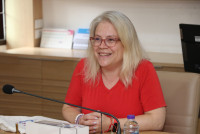 ผู้บริหารคณะศึกษาศาสตร์ มช. ให้การต้อนรับ Dr. Orsolya Tünde Endrődy-Nagy อาจารย์จาก Faculty of Education and Psychology, Eötvös Loránd University (ELTE) ประเทศฮังการี 