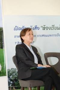 ภาควิชาหลักสูตรฯ จัดกิจกรรมเปิดตัวหนังสือ { ห้องเรียนไร้ผนัง }