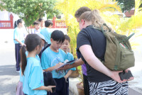 Field trip for ITPC English Language Learners (Foreign Tourists Interview Project)