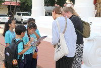 Field trip for ITPC English Language Learners (Foreign Tourists Interview Project)