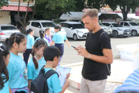 Field trip for ITPC English Language Learners (Foreign Tourists Interview Project)