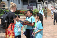 Field trip for ITPC English Language Learners (Foreign Tourists Interview Project)