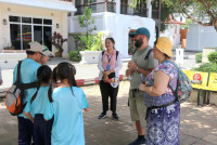 Field trip for ITPC English Language Learners (Foreign Tourists Interview Project)