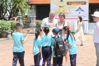 Field trip for ITPC English Language Learners (Foreign Tourists Interview Project)