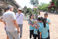 Field trip for ITPC English Language Learners (Foreign Tourists Interview Project)