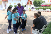 Field trip for ITPC English Language Learners (Foreign Tourists Interview Project)