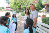 Field trip for ITPC English Language Learners (Foreign Tourists Interview Project)