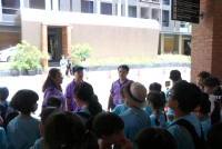 Field trip for ITPC English Language Learners (Foreign Tourists Interview Project)