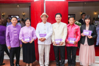 ผู้เกษียณอายุงาน/ราชการคณะศึกษาศาสตร์ มช. ร่วมพิธีมอบเกียรติบัตรและกล่าวแสดงมุทิตาจิต แก่ข้าราชการ พนักงานมหาวิทยาลัย ลูกจ้างประจำ และพนักงานส่วนงานที่เกษียณอายุราชการ ประจำปี 2567