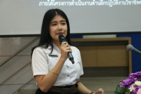 นักศึกษาชั้นปีที่ 3 รหัส 65 ร่วมกิจกรรมสัมมนานักศึกษาปฏิบัติการสอนในสถานศึกษา ภาคการศึกษาที่ 1/2567 ในกระบวนวิชา 100391