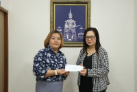 กองทุนศึกษาศาสตร์สงเคราะห์ มอบเงินช่วยเหลือเยียวยาบุคลากรผู้ประสบอุทกภัยในพื้นที่จังหวัดเชียงใหม่ จำนวน 6 คน