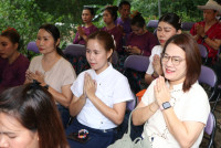 ผู้บริหาร นักศึกษา เจ้าหน้าที่คณะศึกษาศาสตร์ ครูและนักเรียน รร.สาธิตฯ มช. ร่วมพิธีทอดถวายผ้ากฐินมหาวิทยาลัยเชียงใหม่ ประจำปี 2567