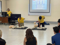 หน่วยบริการวิชาการ จัดกิจกรรมการอบรมหลักสูตร International Lifesaving